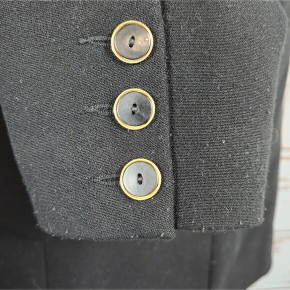 ba&sh Double Breasted Blazer Black Size 3 = Large - Picture 7 of 8